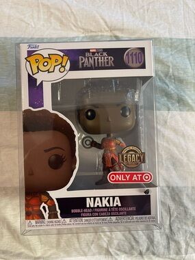 Funko Pop! Nakia Figure - Brown & Red